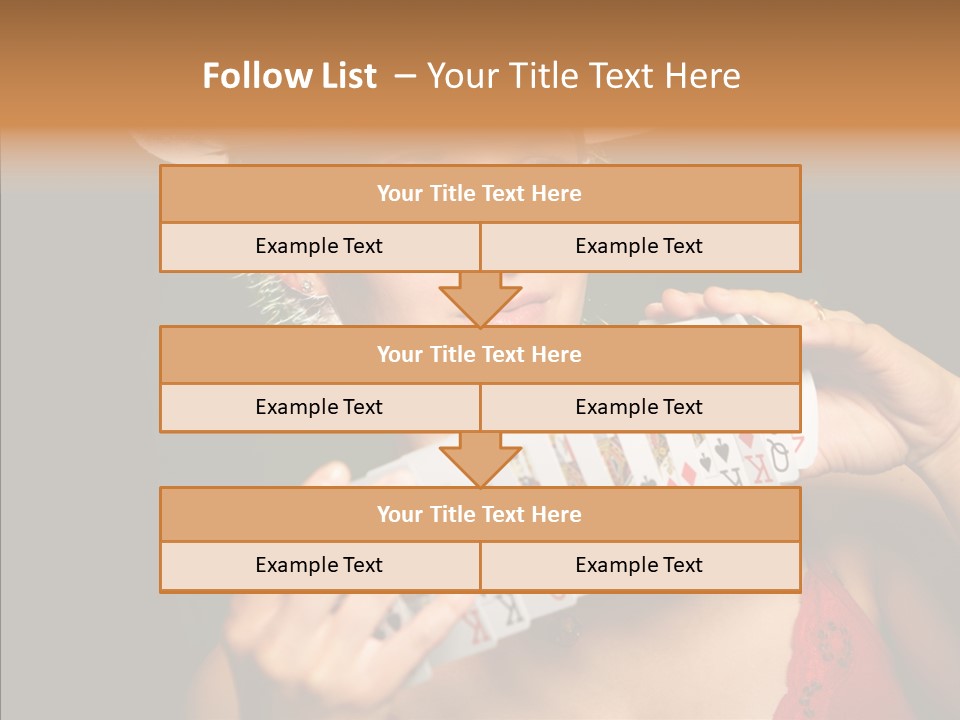 Person Girl Lady PowerPoint Template