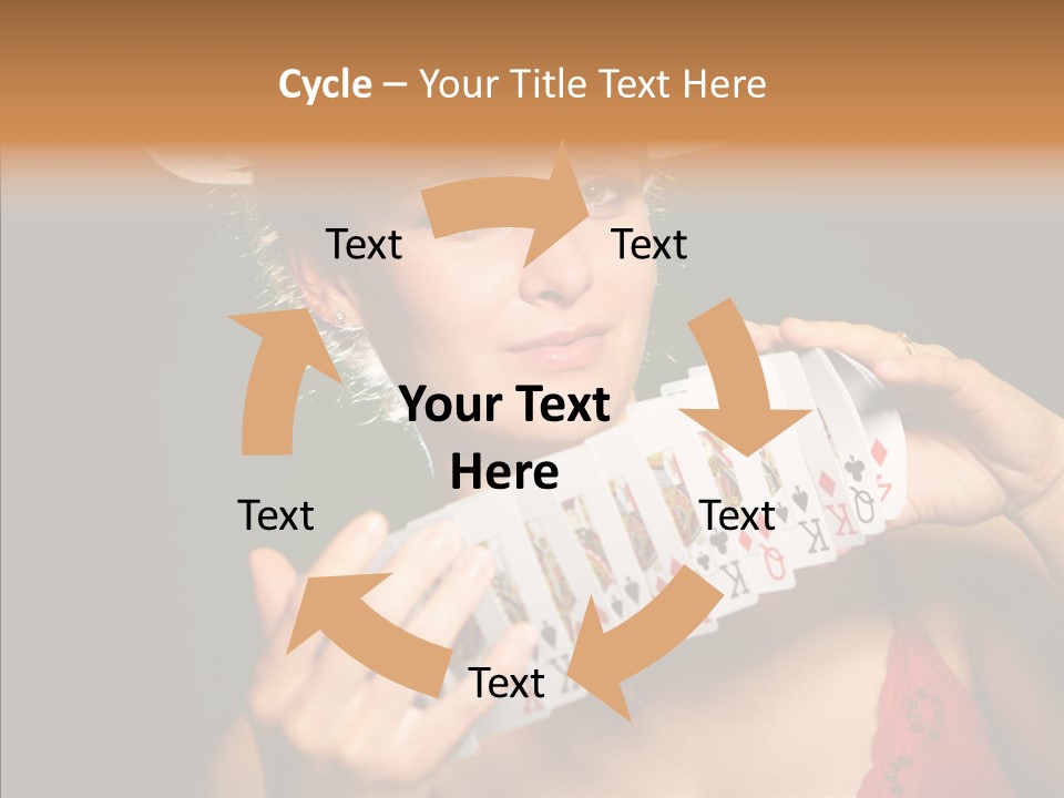 Person Girl Lady PowerPoint Template