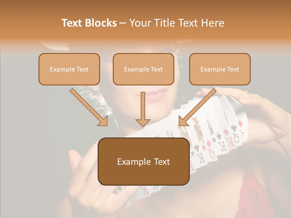 Person Girl Lady PowerPoint Template