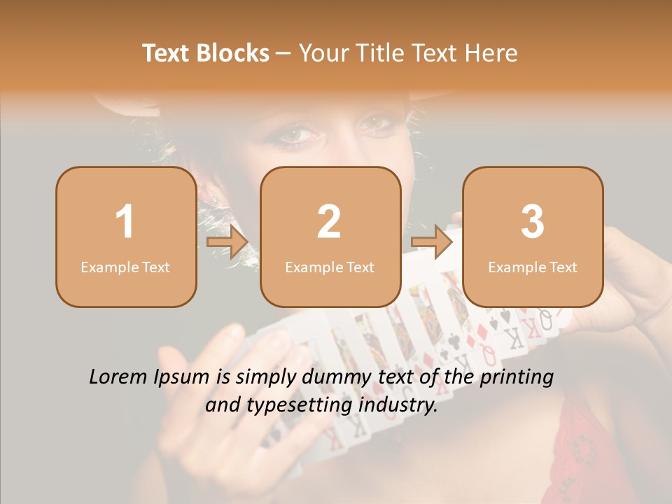 Person Girl Lady PowerPoint Template