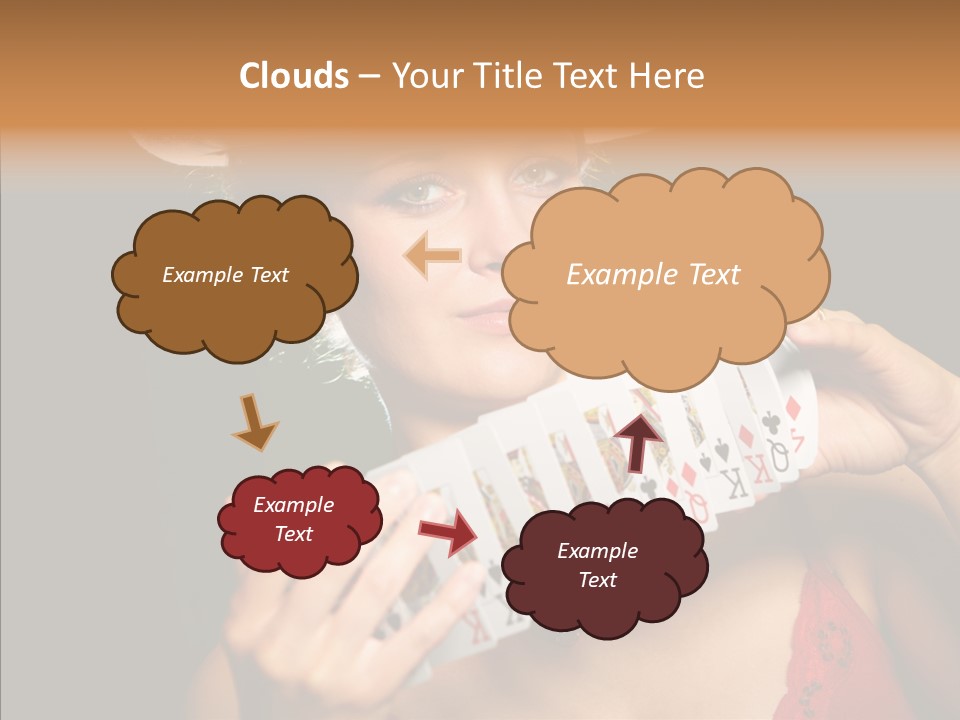 Person Girl Lady PowerPoint Template