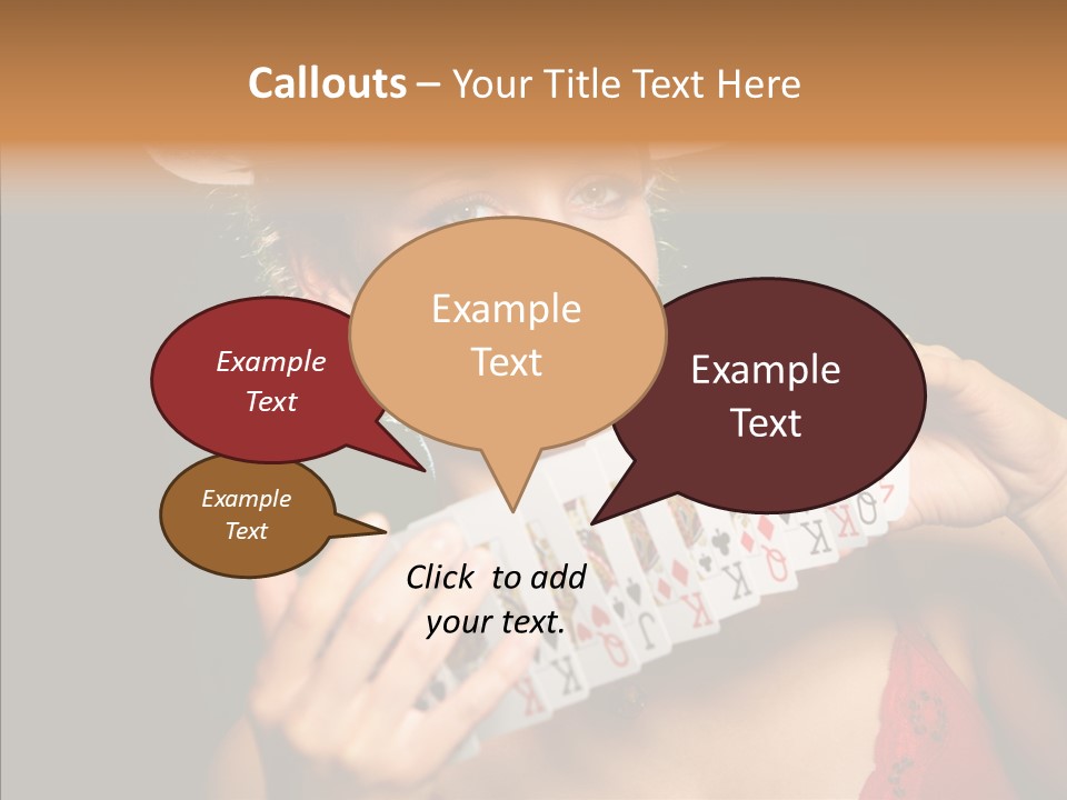 Person Girl Lady PowerPoint Template