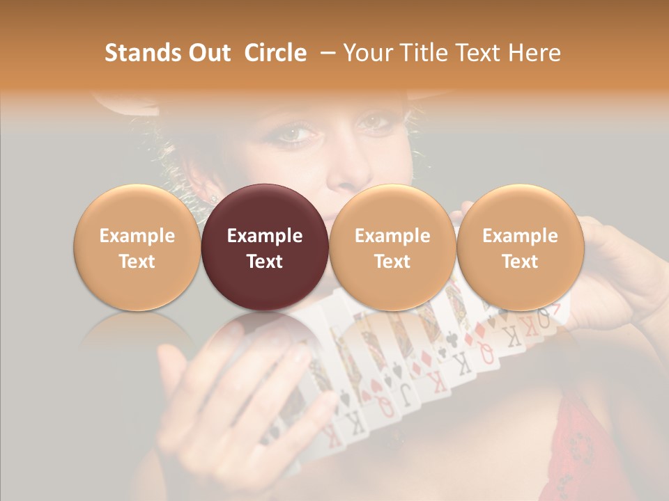 Person Girl Lady PowerPoint Template