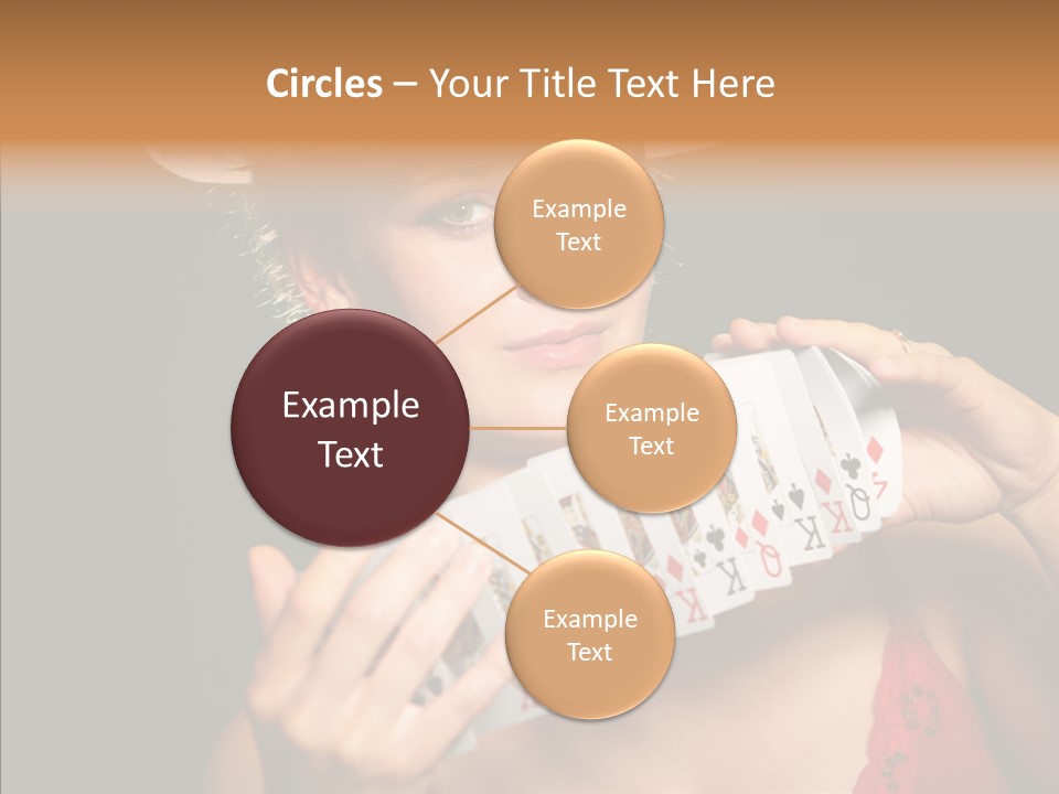 Person Girl Lady PowerPoint Template