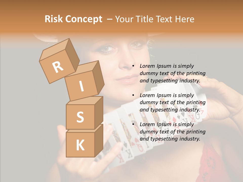 Person Girl Lady PowerPoint Template