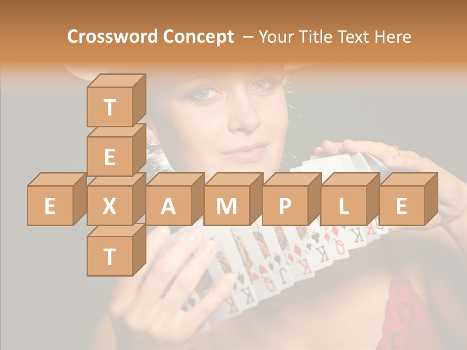 Person Girl Lady PowerPoint Template