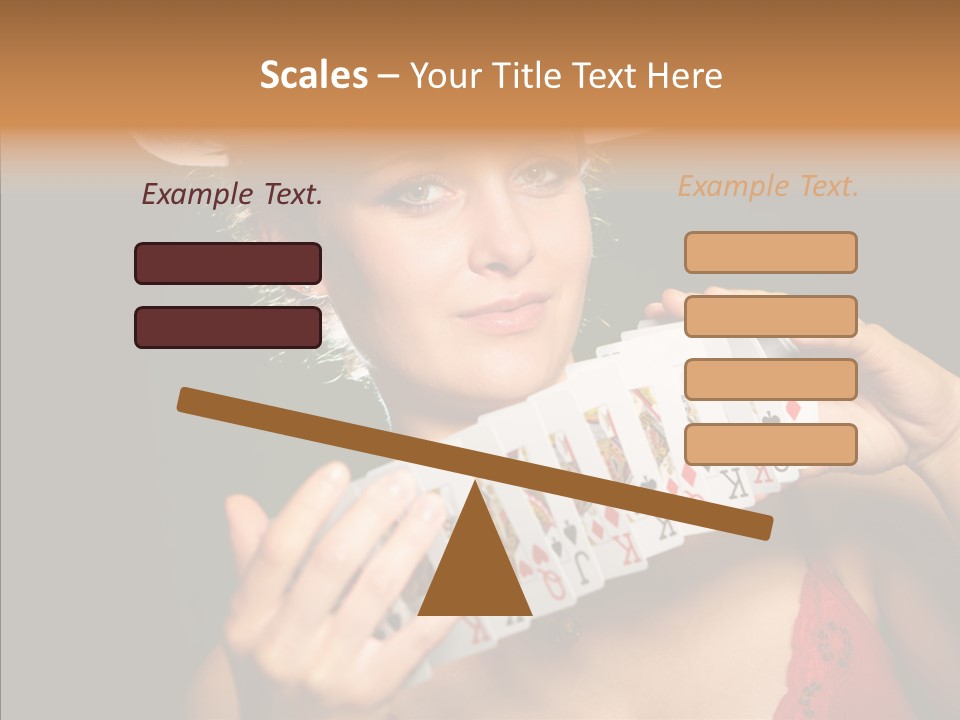 Person Girl Lady PowerPoint Template