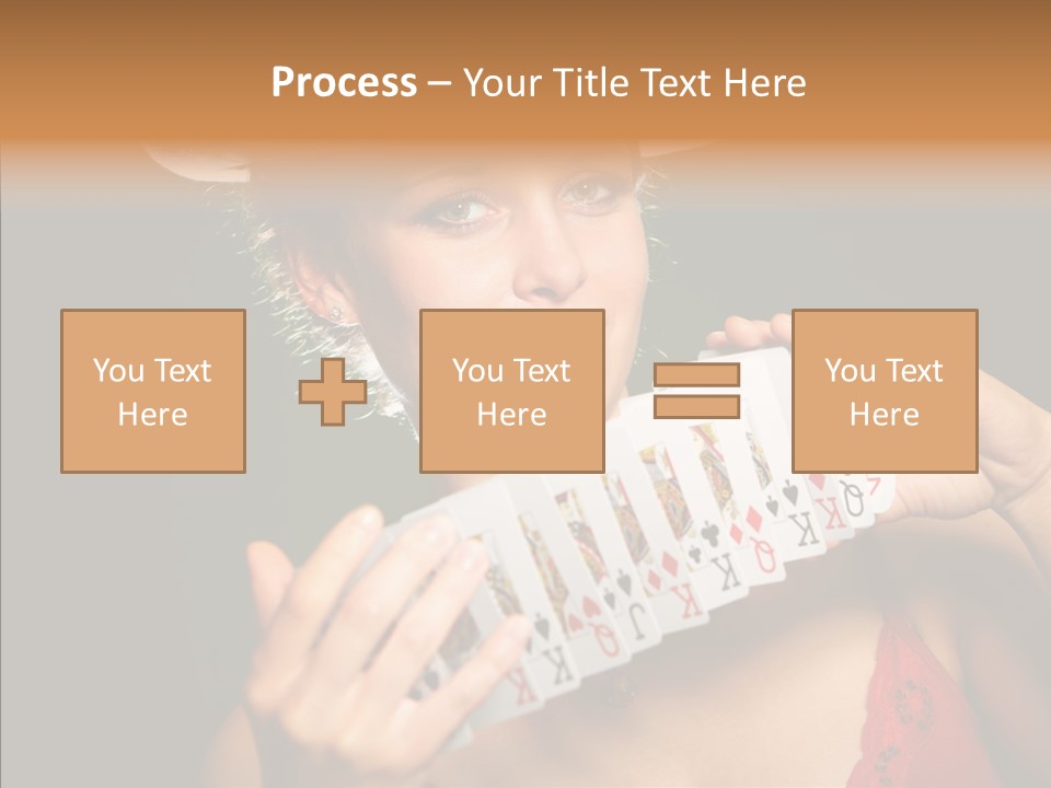 Person Girl Lady PowerPoint Template