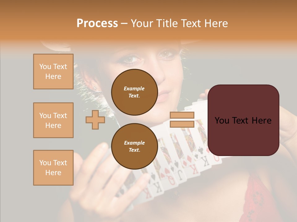 Person Girl Lady PowerPoint Template