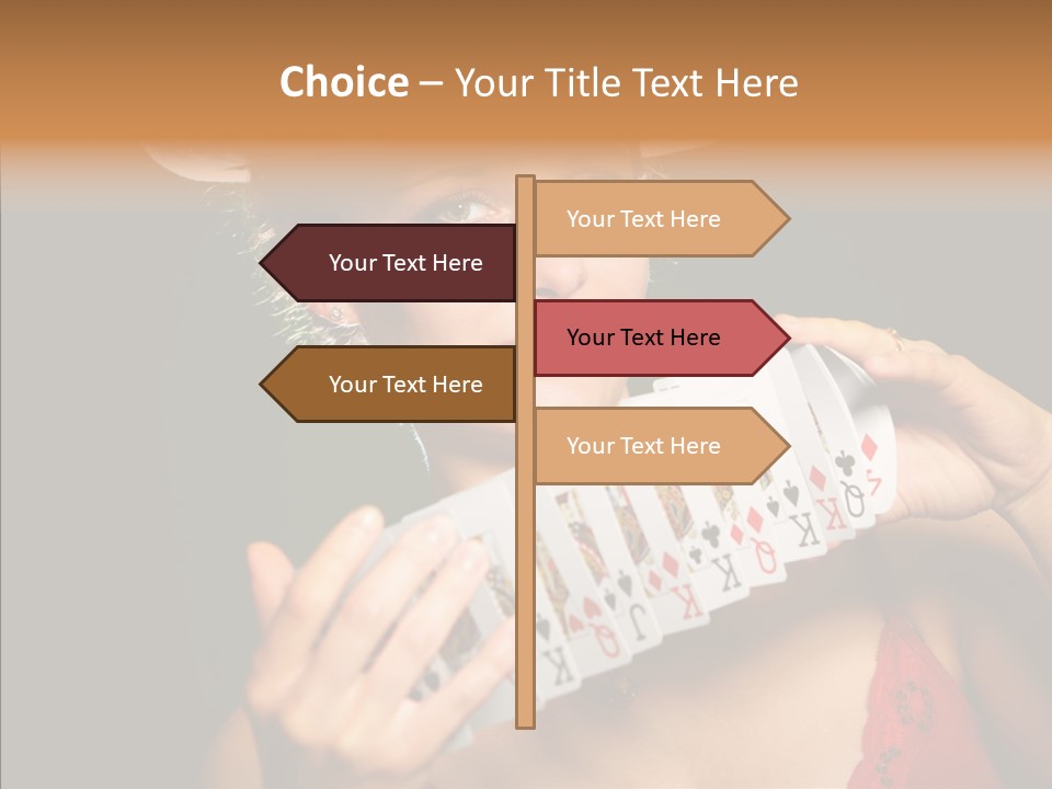 Person Girl Lady PowerPoint Template