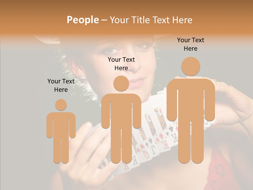 Person Girl Lady PowerPoint Template