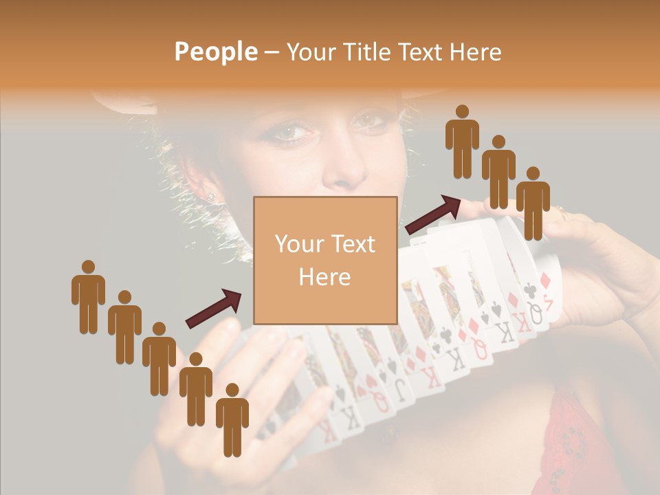 Person Girl Lady PowerPoint Template