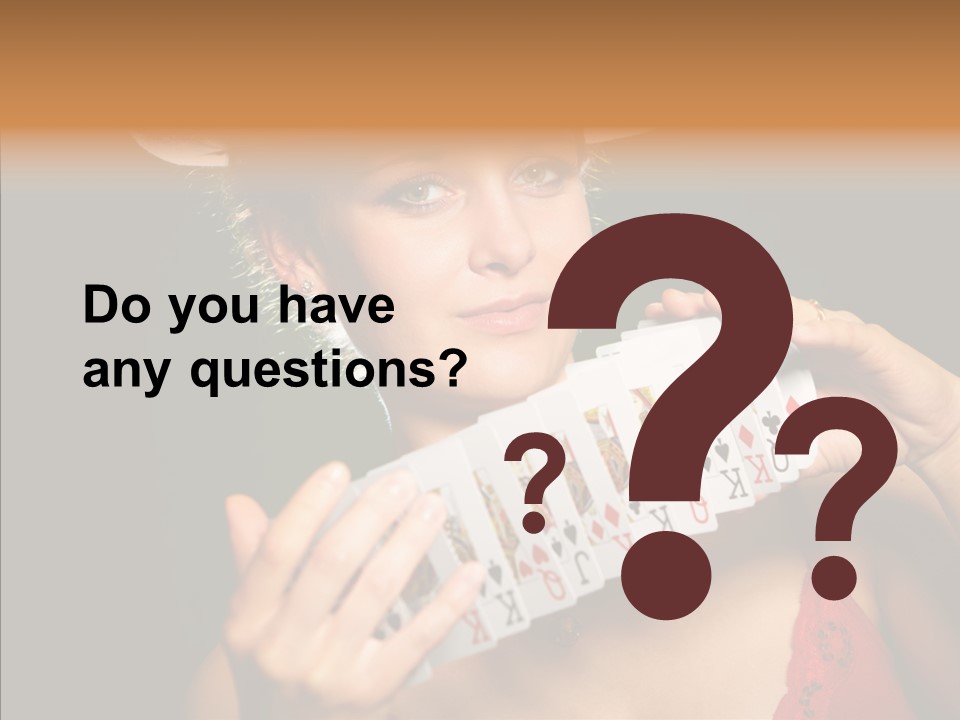 Person Girl Lady PowerPoint Template