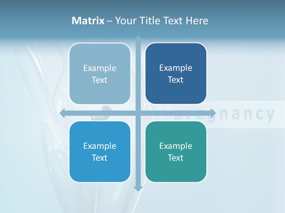 Embryo Fatherhood Creation PowerPoint Template