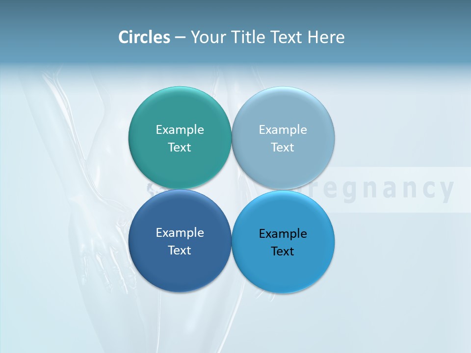 Embryo Fatherhood Creation PowerPoint Template