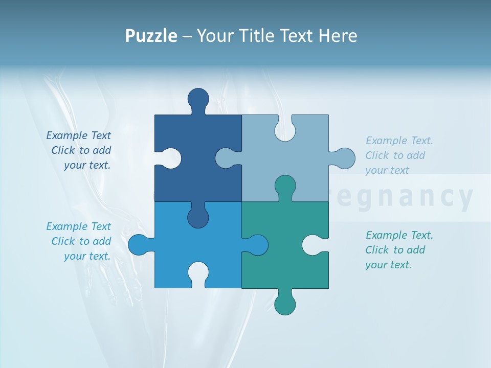 Embryo Fatherhood Creation PowerPoint Template