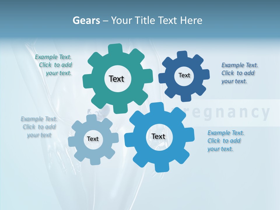 Embryo Fatherhood Creation PowerPoint Template