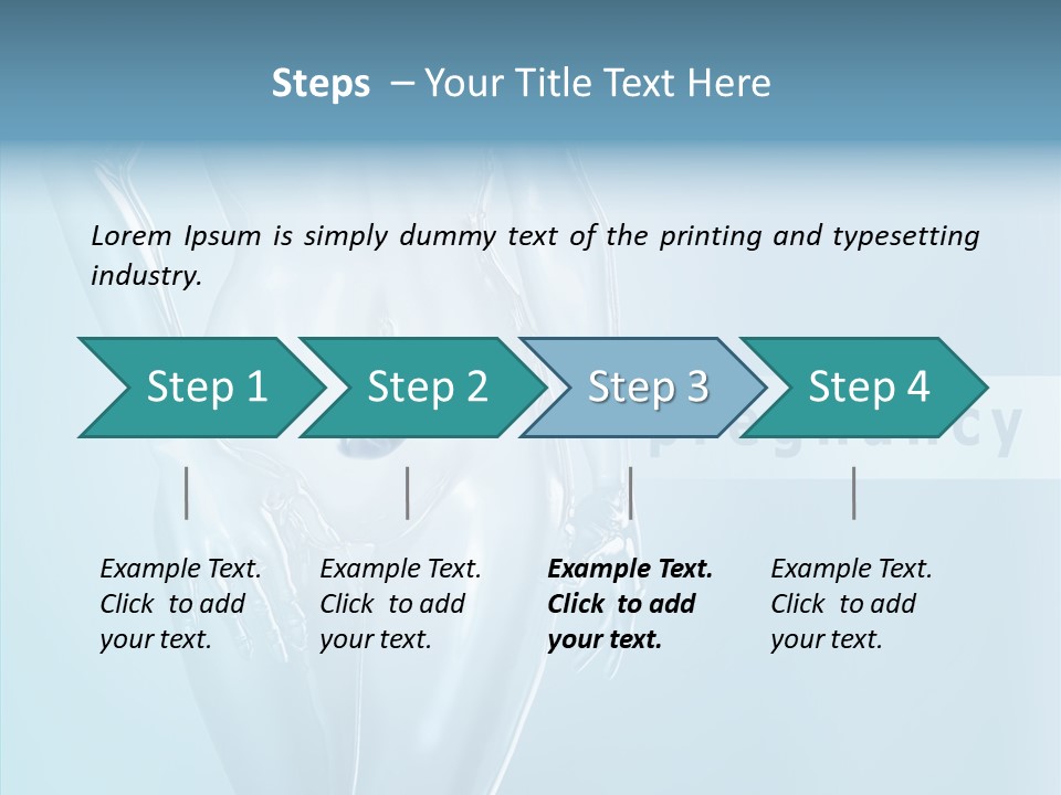 Embryo Fatherhood Creation PowerPoint Template
