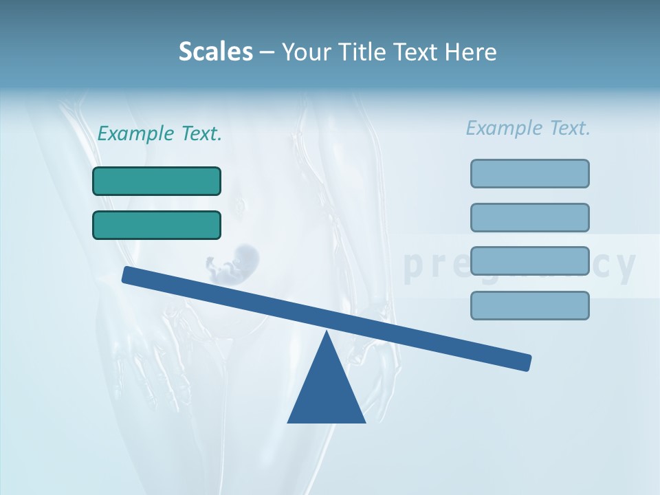 Embryo Fatherhood Creation PowerPoint Template