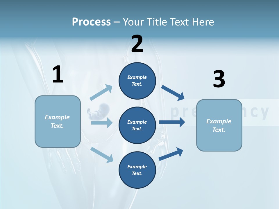 Embryo Fatherhood Creation PowerPoint Template