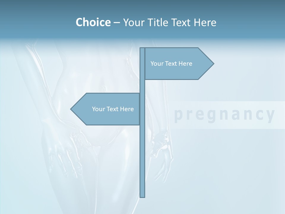 Embryo Fatherhood Creation PowerPoint Template