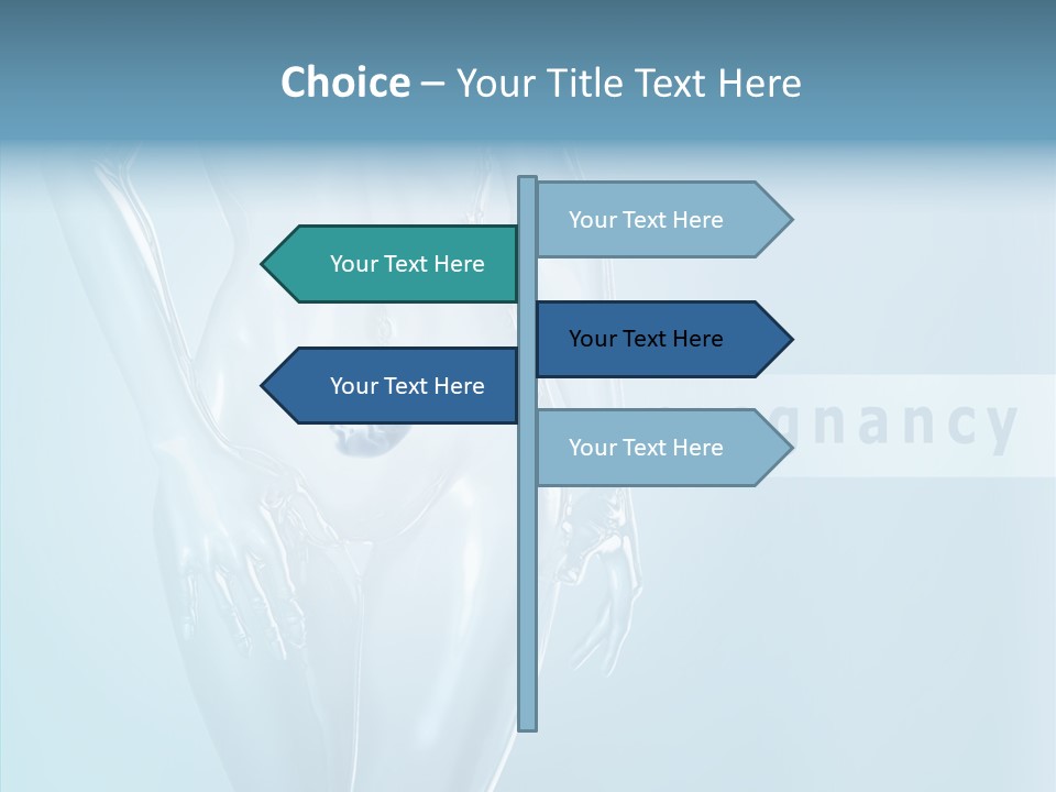 Embryo Fatherhood Creation PowerPoint Template