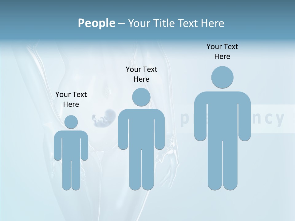 Embryo Fatherhood Creation PowerPoint Template