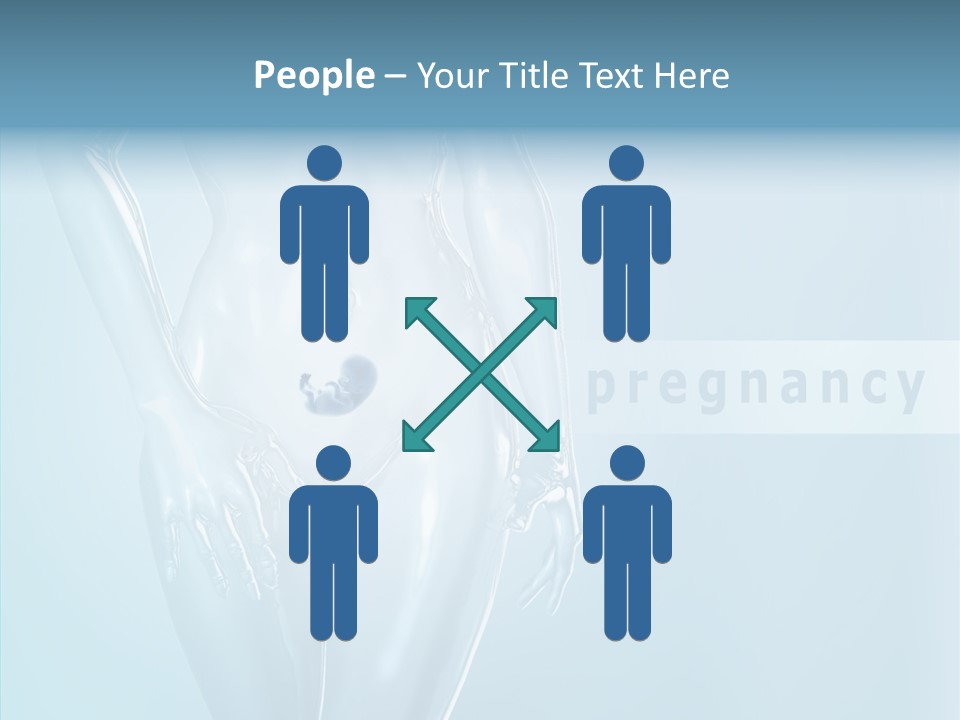 Embryo Fatherhood Creation PowerPoint Template