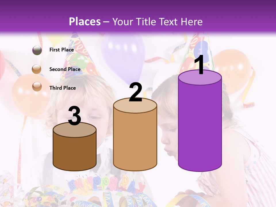 Cute Surprise Chaplet PowerPoint Template