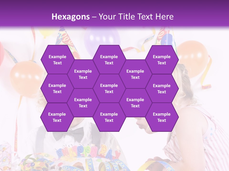 Cute Surprise Chaplet PowerPoint Template