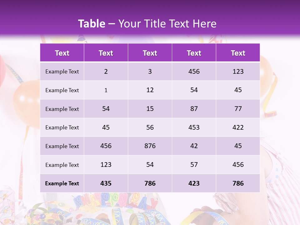 Cute Surprise Chaplet PowerPoint Template