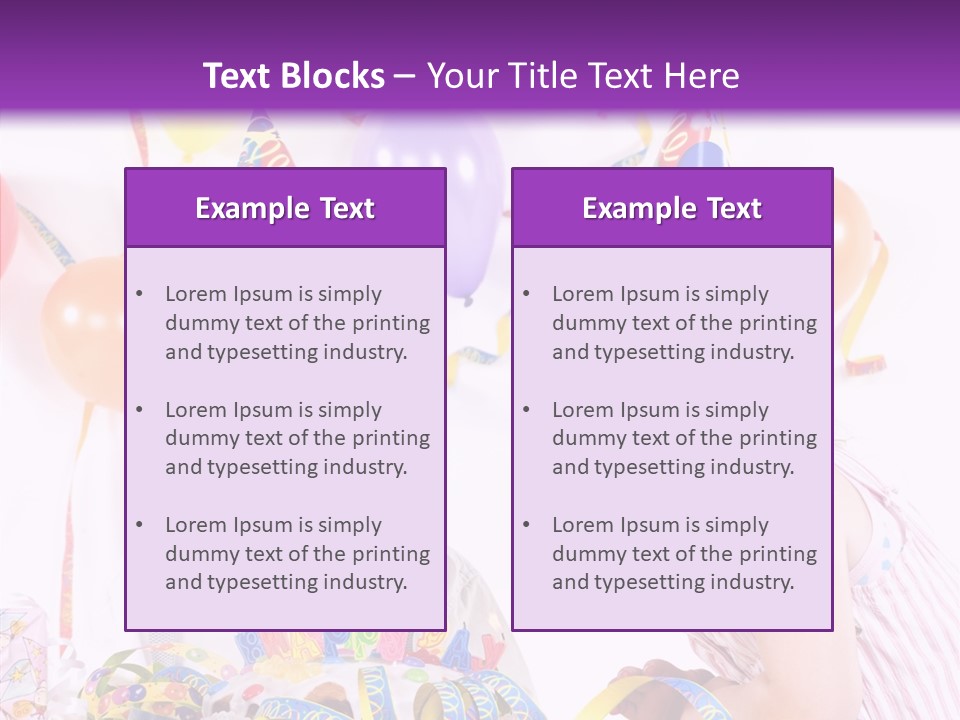 Cute Surprise Chaplet PowerPoint Template