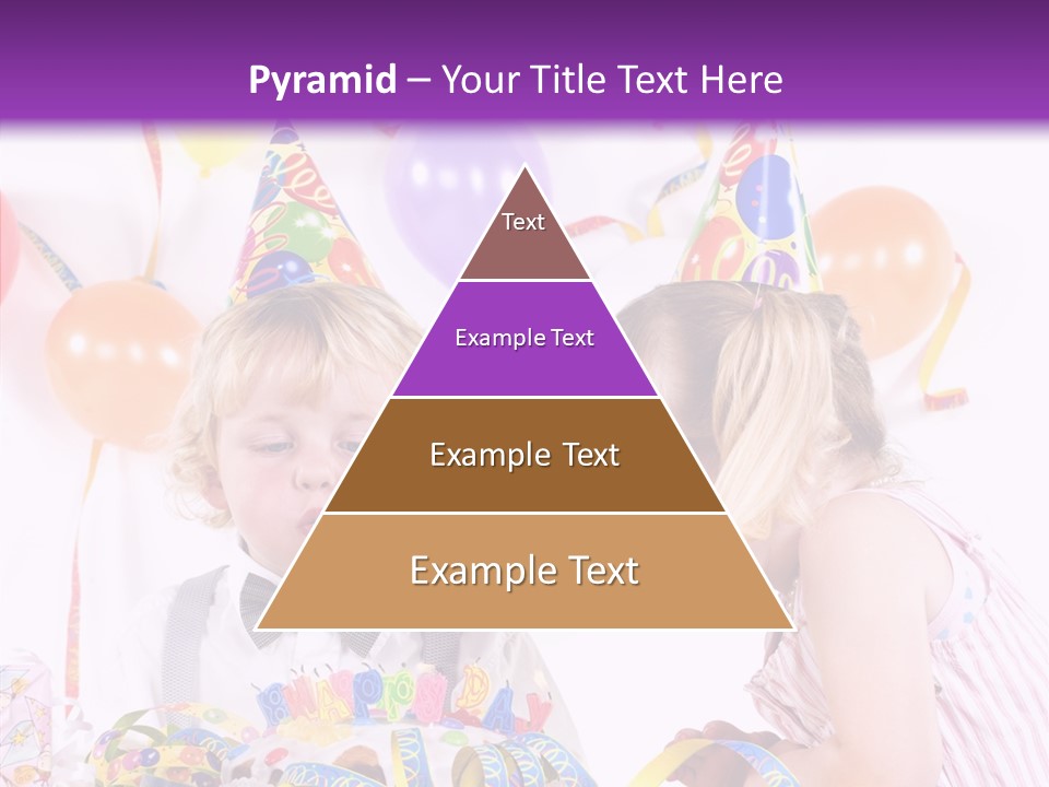 Cute Surprise Chaplet PowerPoint Template