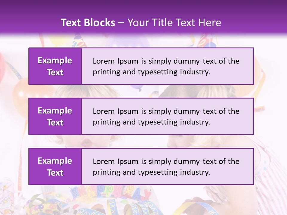 Cute Surprise Chaplet PowerPoint Template