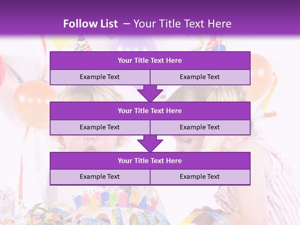 Cute Surprise Chaplet PowerPoint Template