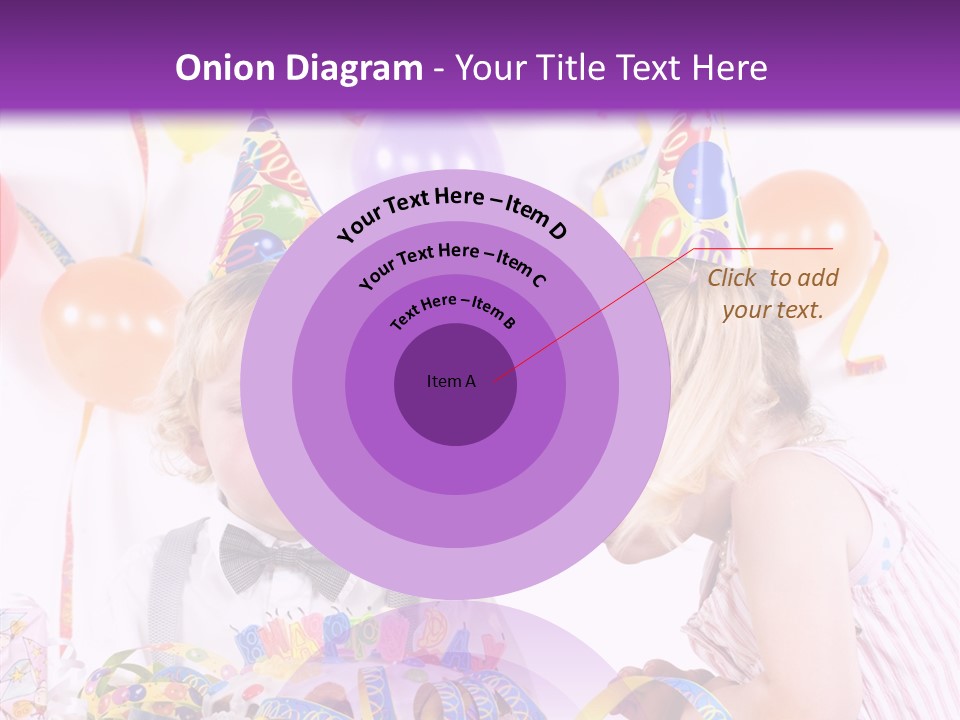 Cute Surprise Chaplet PowerPoint Template