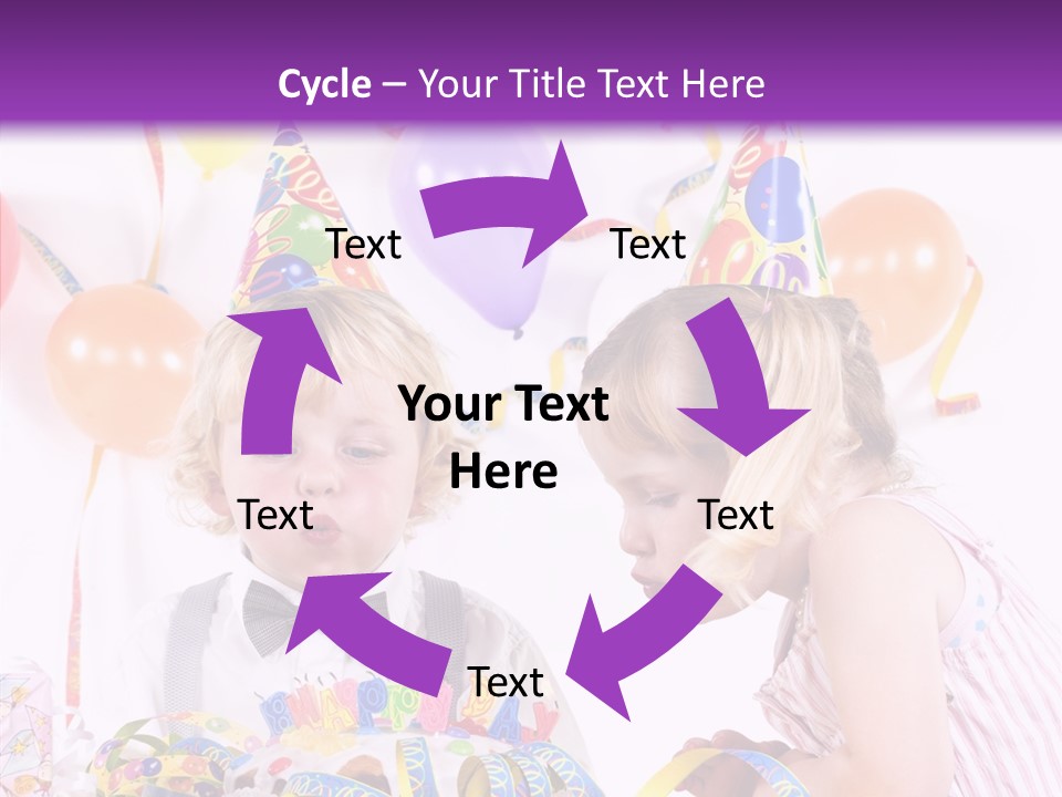 Cute Surprise Chaplet PowerPoint Template