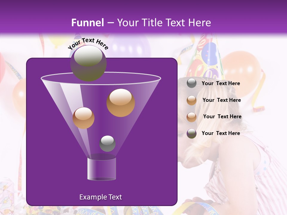 Cute Surprise Chaplet PowerPoint Template