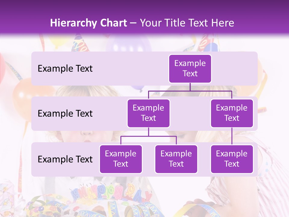 Cute Surprise Chaplet PowerPoint Template