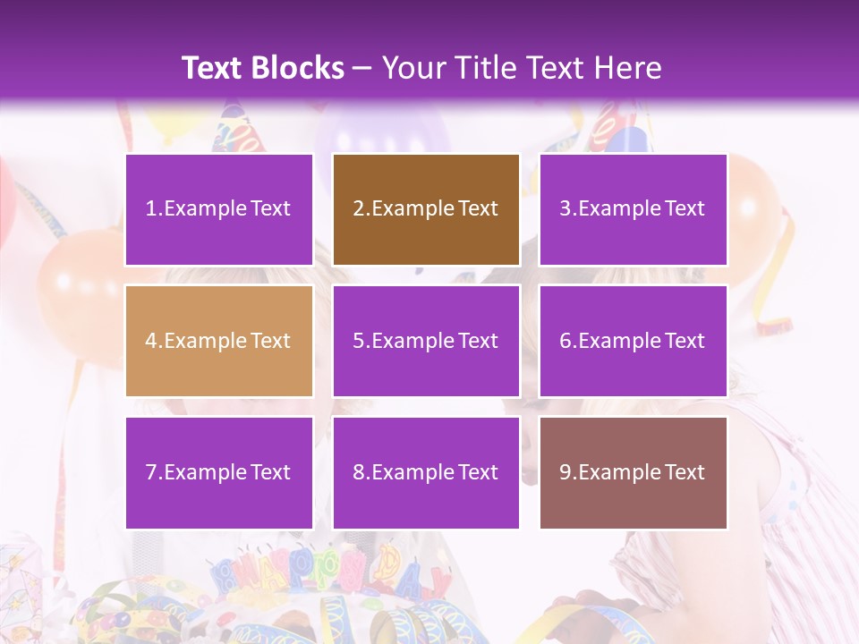 Cute Surprise Chaplet PowerPoint Template