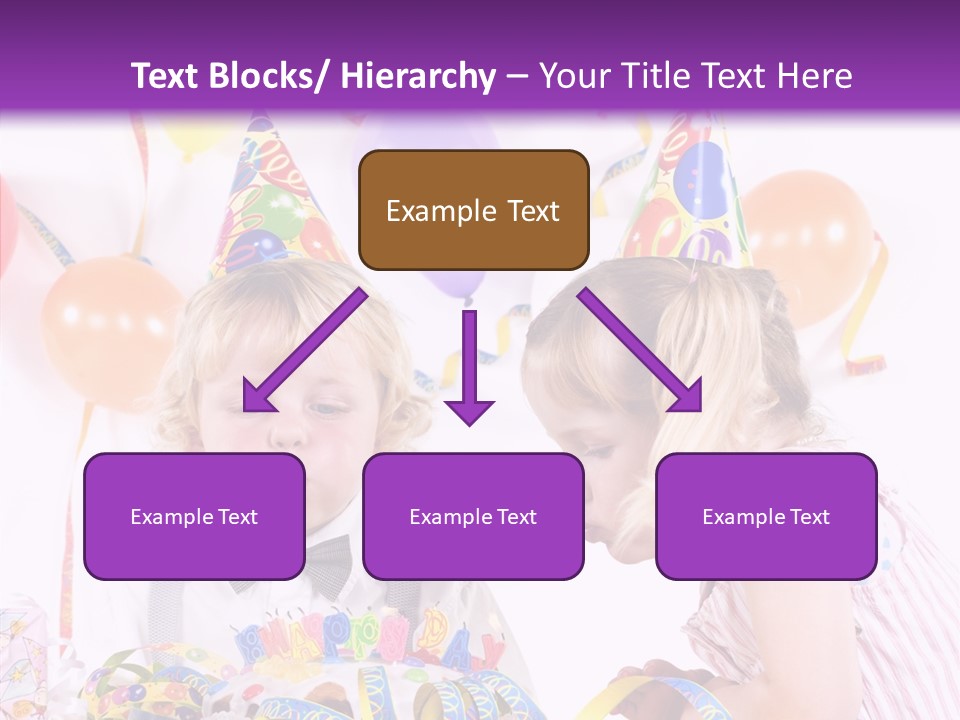 Cute Surprise Chaplet PowerPoint Template