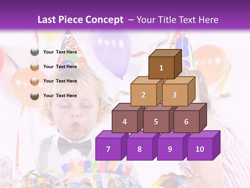 Cute Surprise Chaplet PowerPoint Template