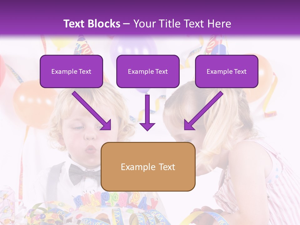 Cute Surprise Chaplet PowerPoint Template