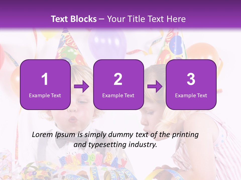 Cute Surprise Chaplet PowerPoint Template