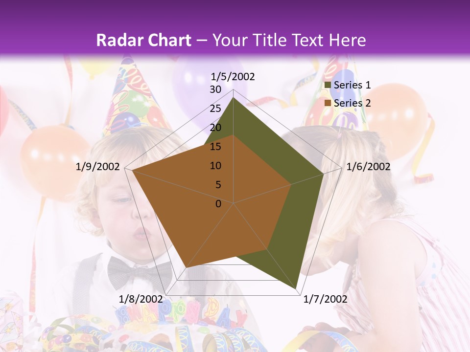 Cute Surprise Chaplet PowerPoint Template