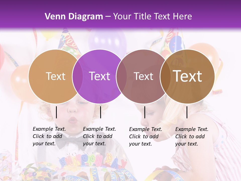 Cute Surprise Chaplet PowerPoint Template