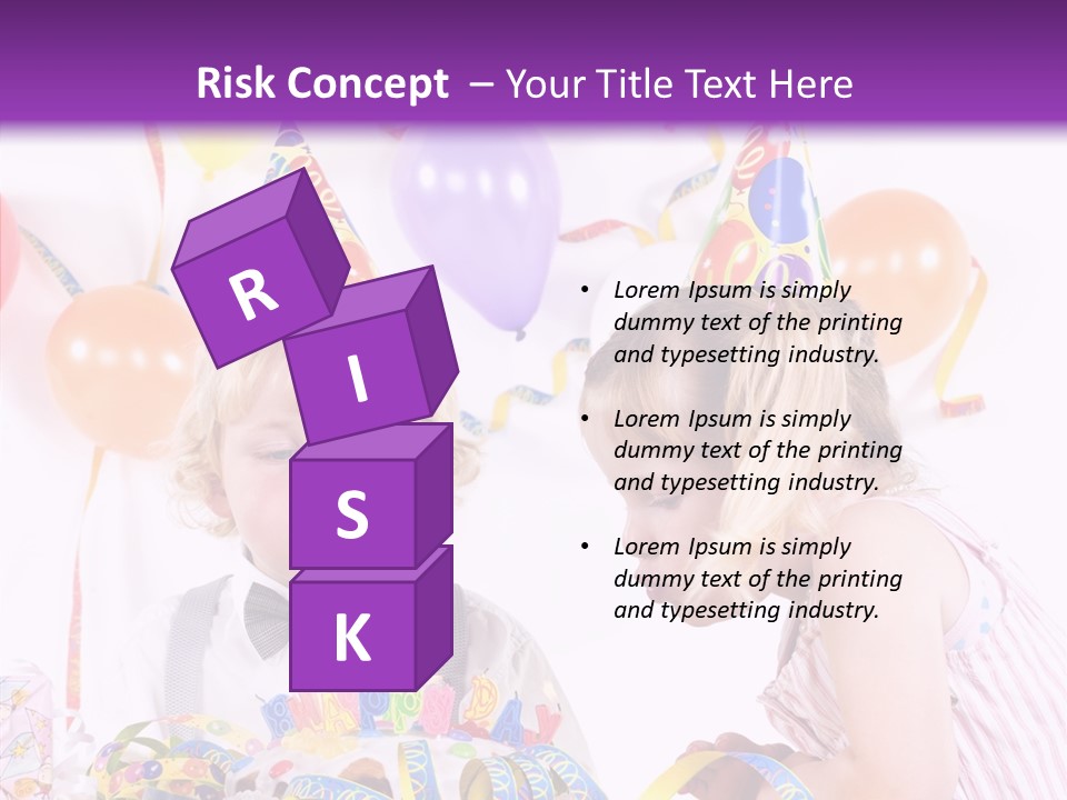 Cute Surprise Chaplet PowerPoint Template