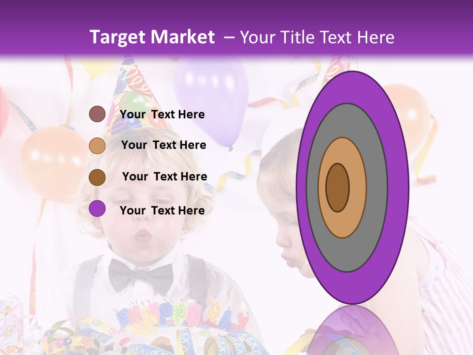 Cute Surprise Chaplet PowerPoint Template