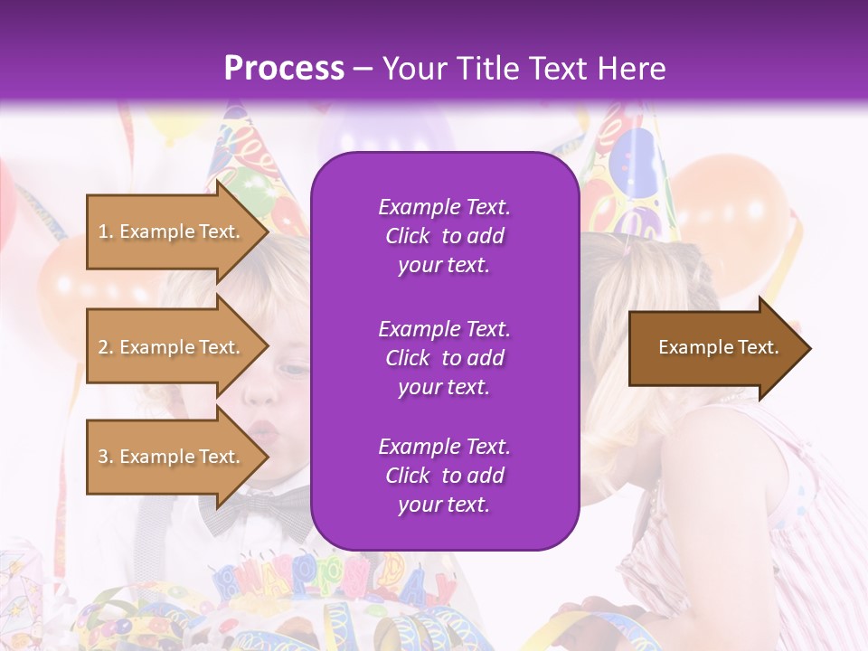 Cute Surprise Chaplet PowerPoint Template