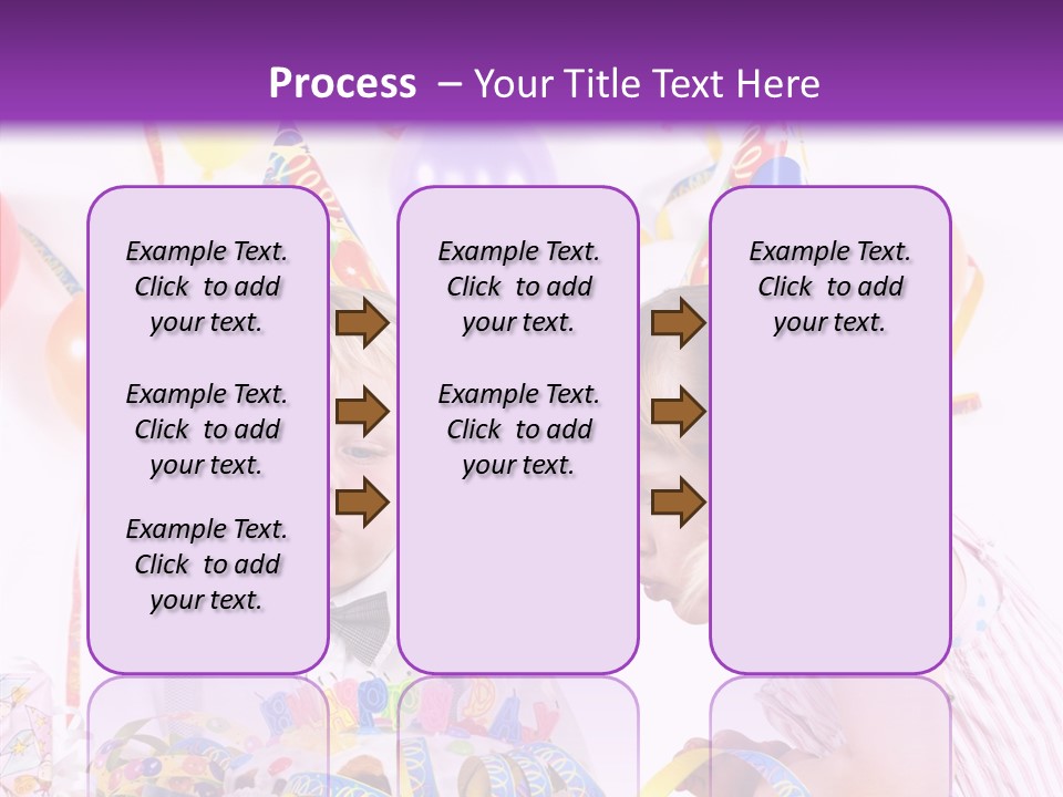 Cute Surprise Chaplet PowerPoint Template